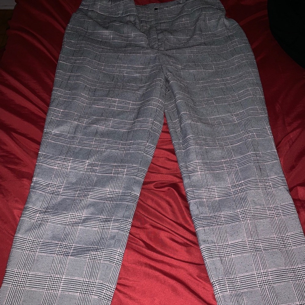 Nine West Plaid Pants